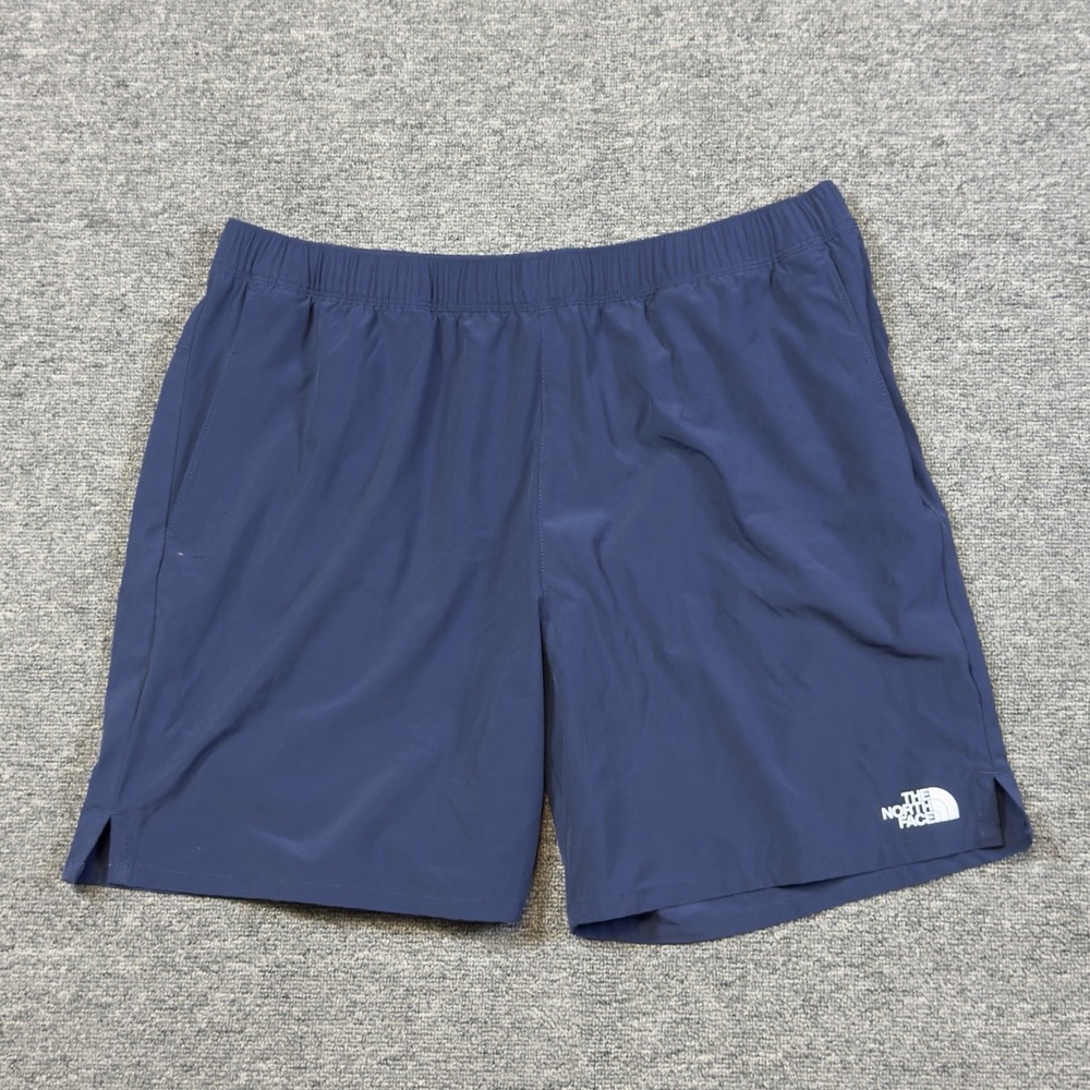 The North Face Shorts Mens Size Large FlashDry Athletic Run Walk Navy Blue